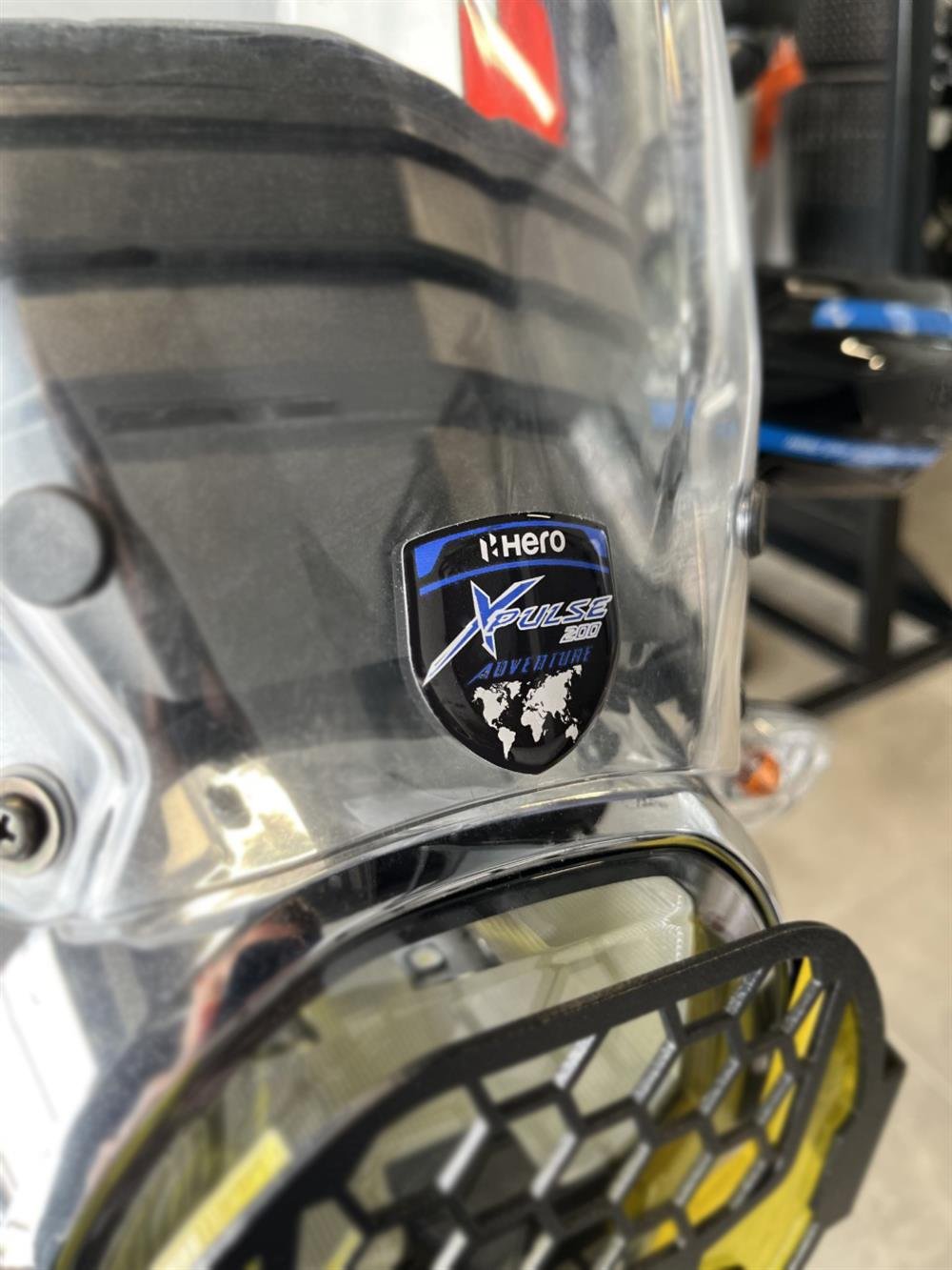 Hero Xpulse Mavi Full Tank Pad Set 3D Stıcker