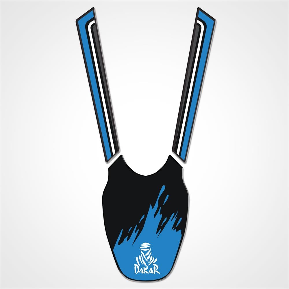 Hero Xpulse Mavi Ön Çamurluk Pad Stıcker