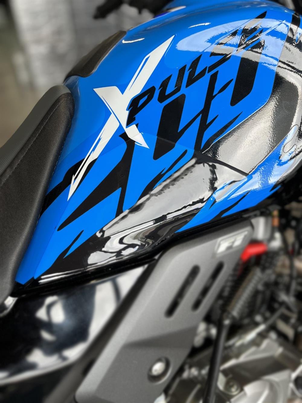 Hero Xpulse Mavi Yan Pad Sticker