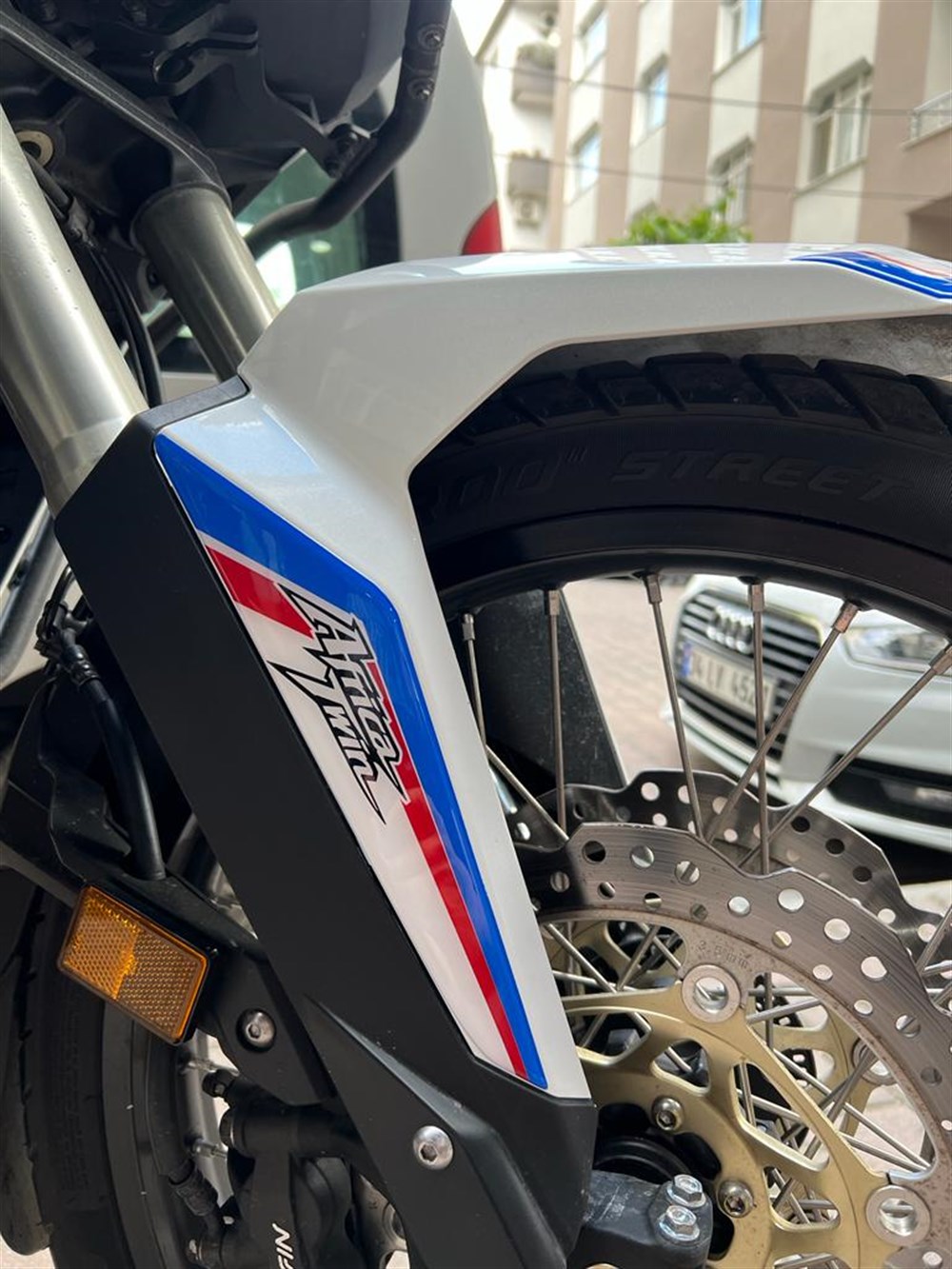Honda Africa Twin 1100l Çamuruk Sticker Set
