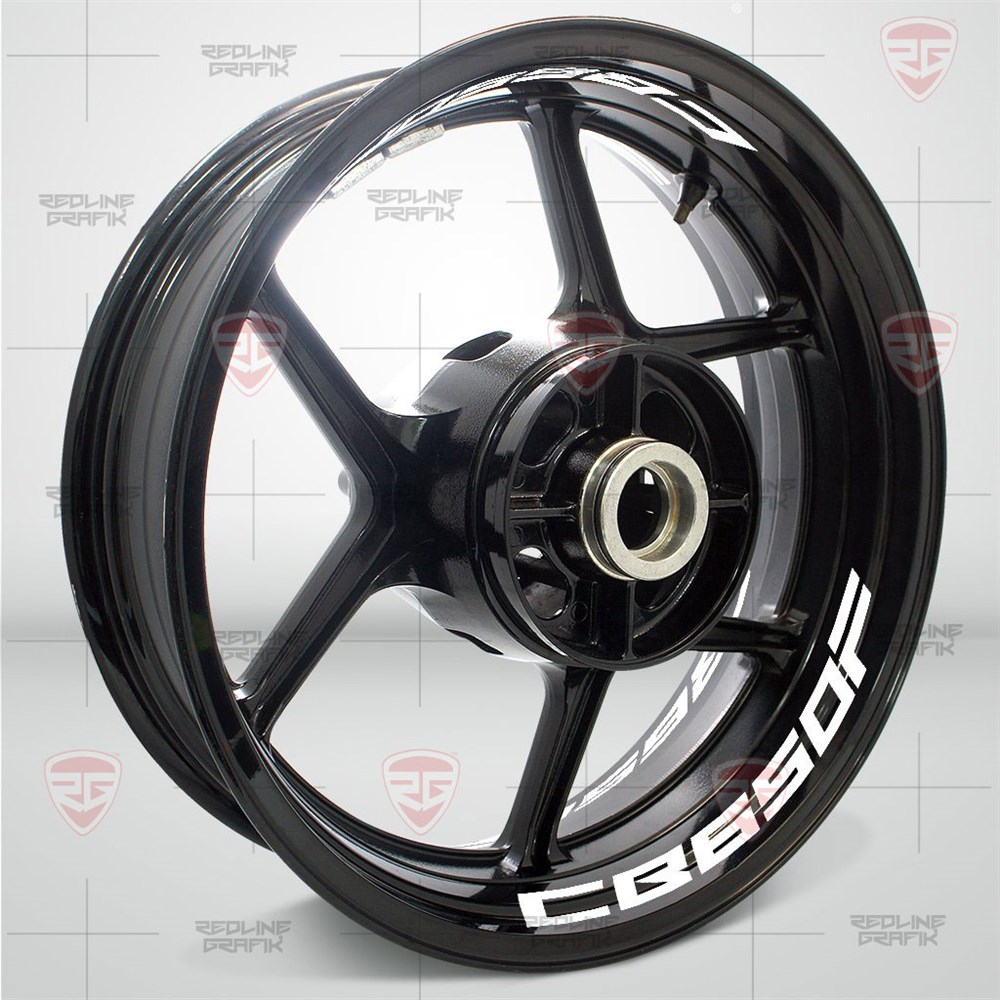 Honda CB650F Beyaz Jant Şeridi