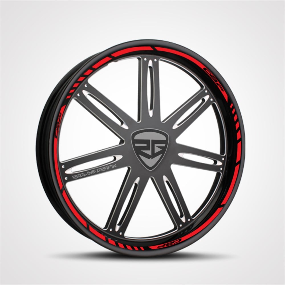 Honda Cbf Jant Şeridi Kırmızı