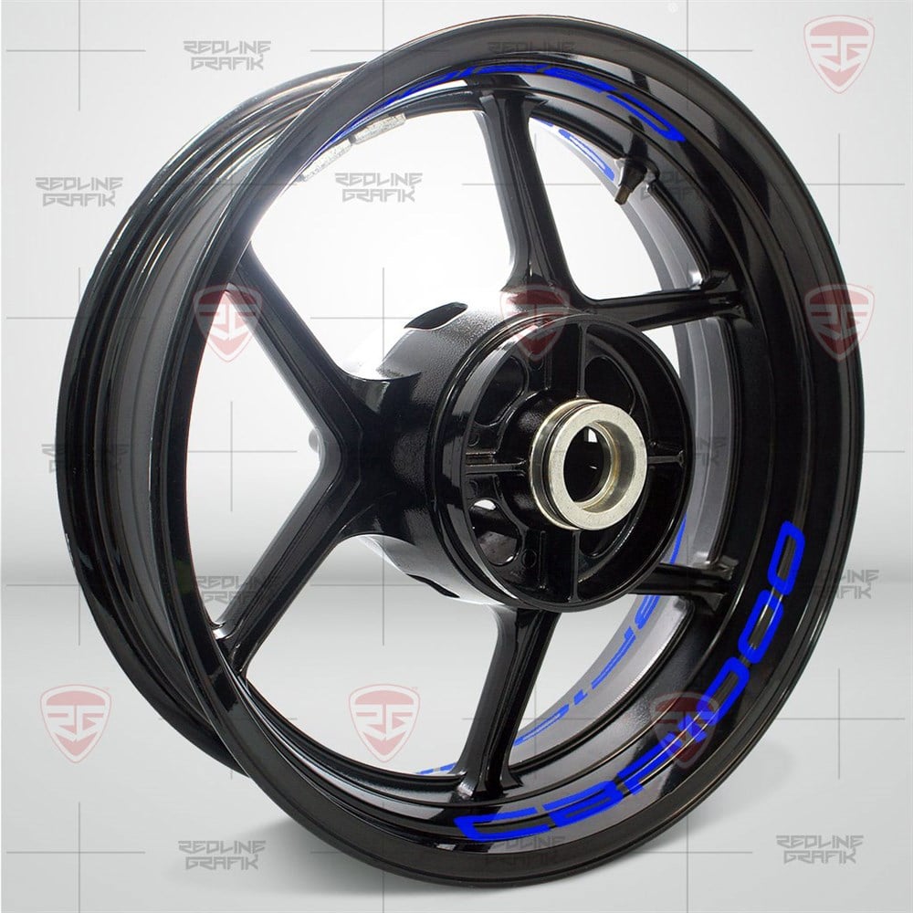 Honda CBF1000 Mavi Jant Şeridi