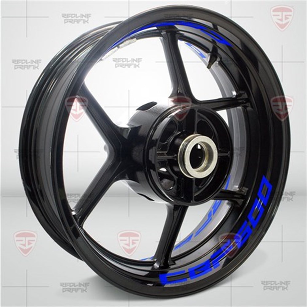 Honda CBF600 Mavi Jant Şeridi