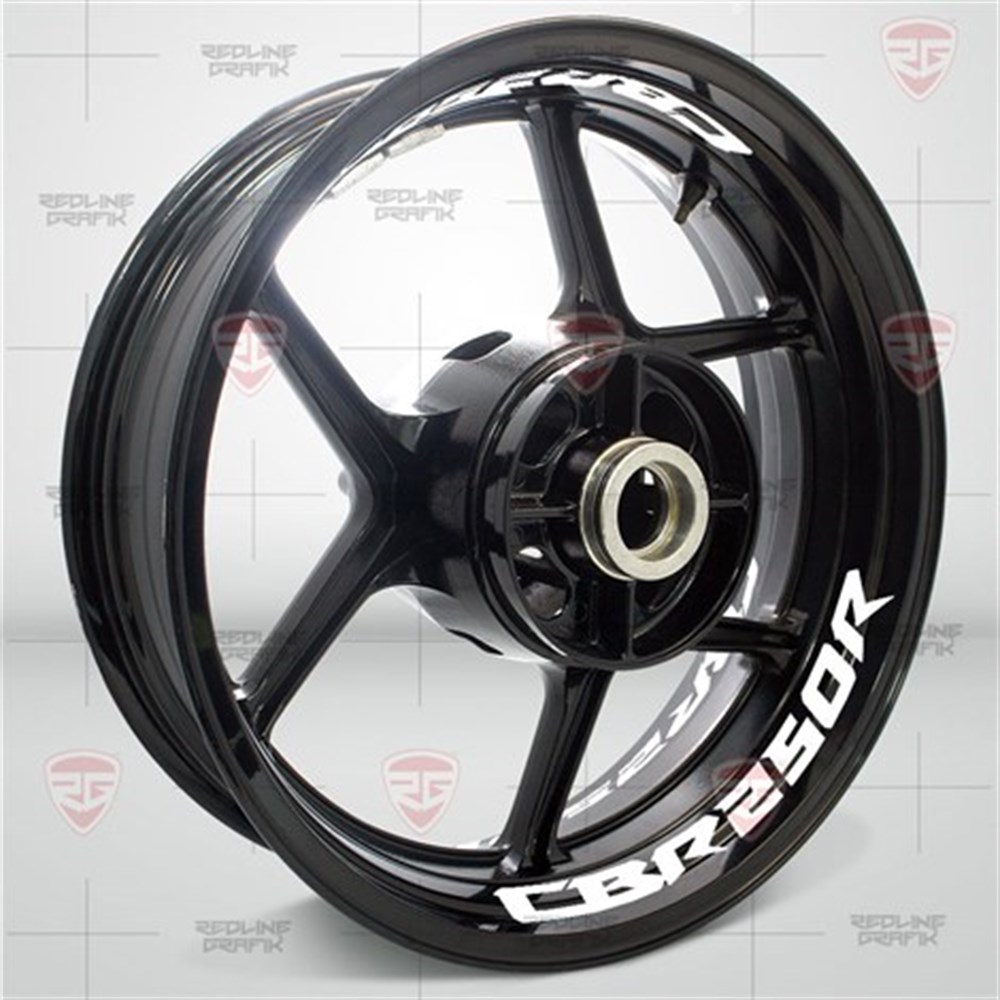 Honda CBR 250R Beyaz Jant Şeridi
