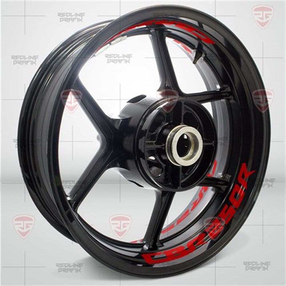 Honda CBR 250R Kırmızı Jant Şeridi