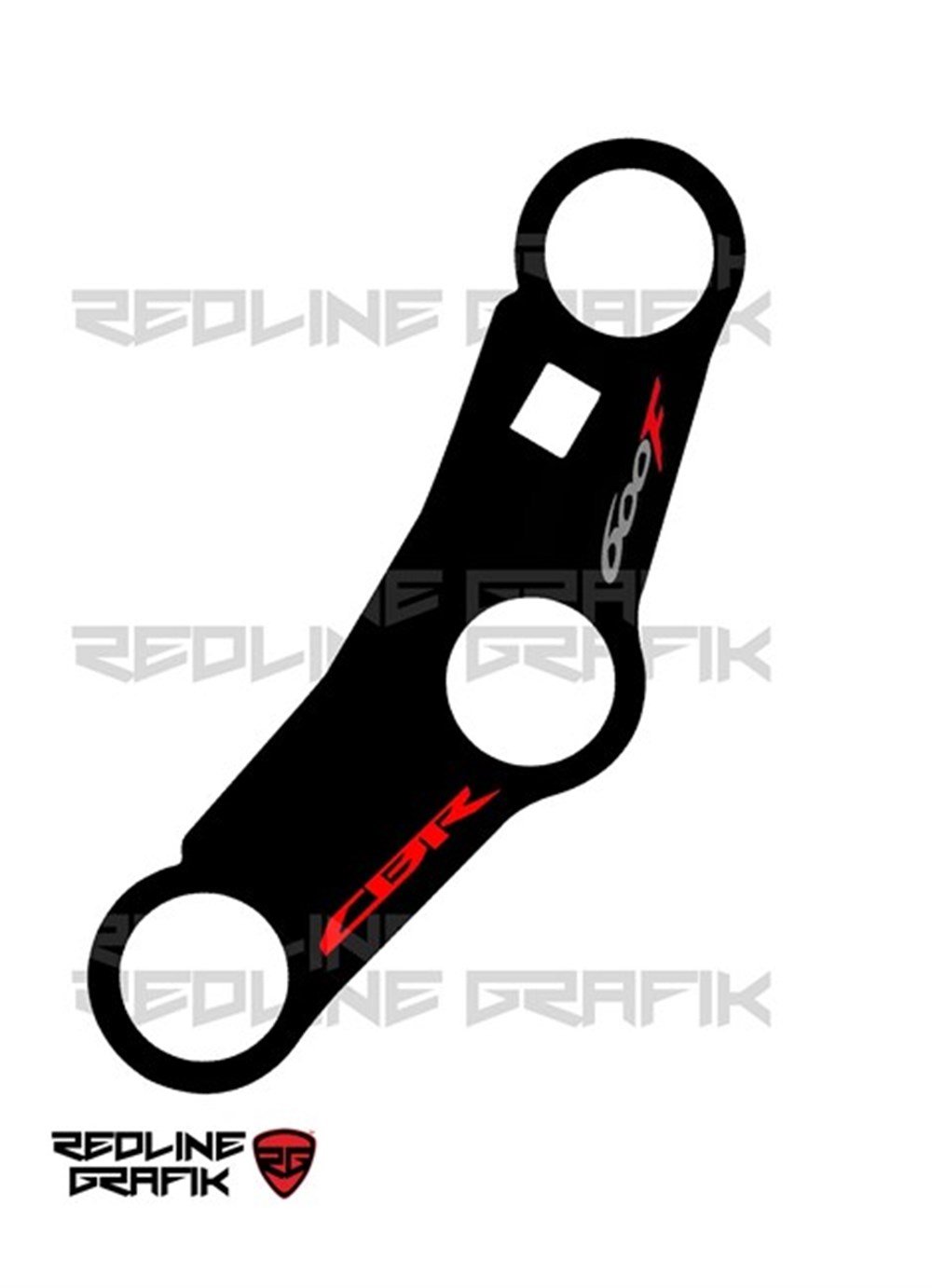 Honda Cbr 600F Gidon Pad Mesnet Pedi Siyah Kırmızılı Özel-2001-07