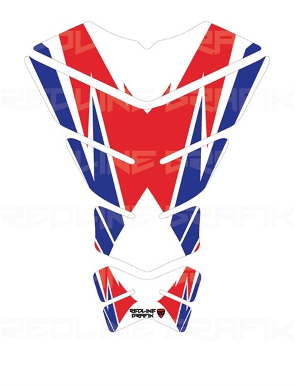 Honda CBR 650F Tank Pad Honda Redline Grafik