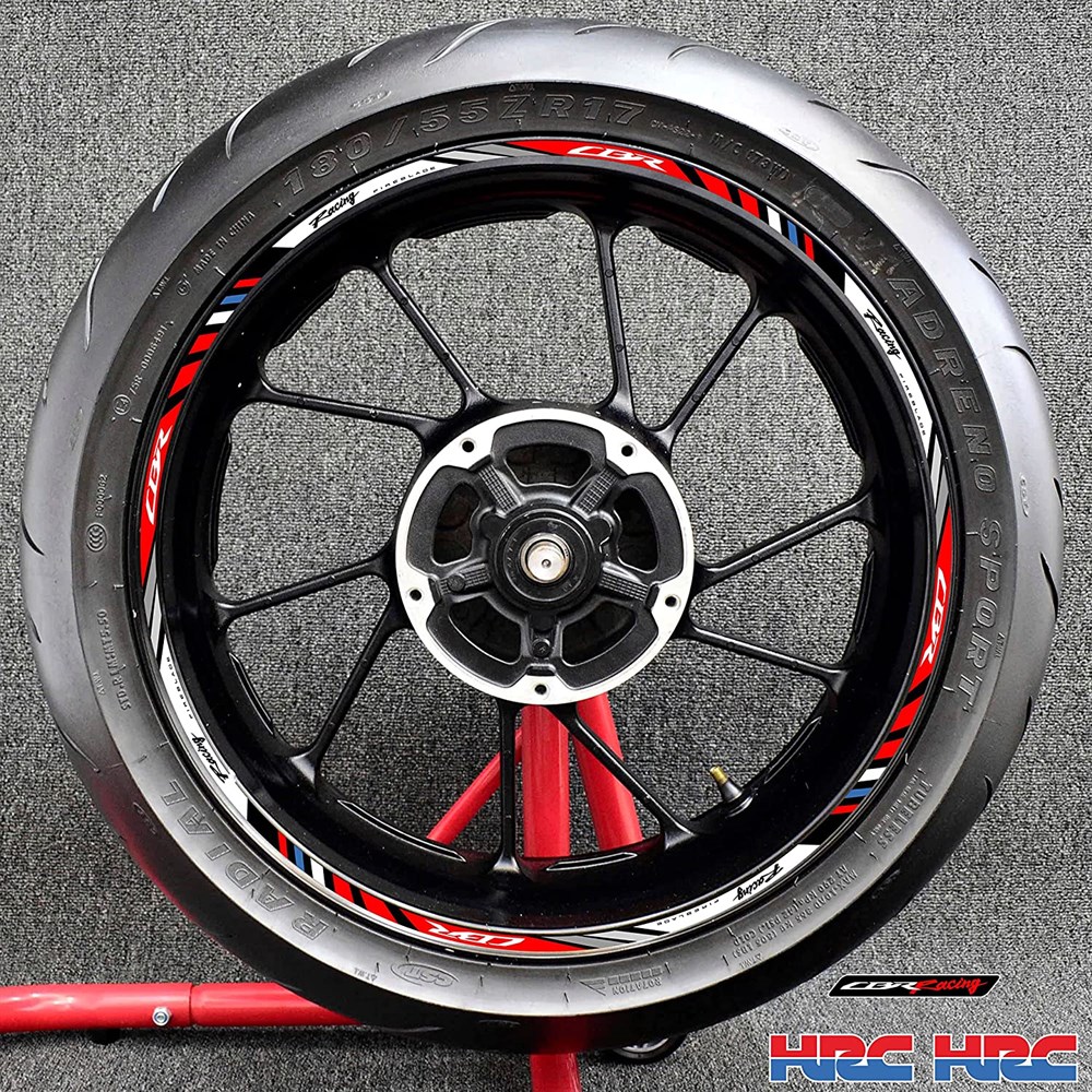 Honda Cbr HRC Reflektif Racing Jant Şeridi - CBR250 - CBR600 - CBR1000RR