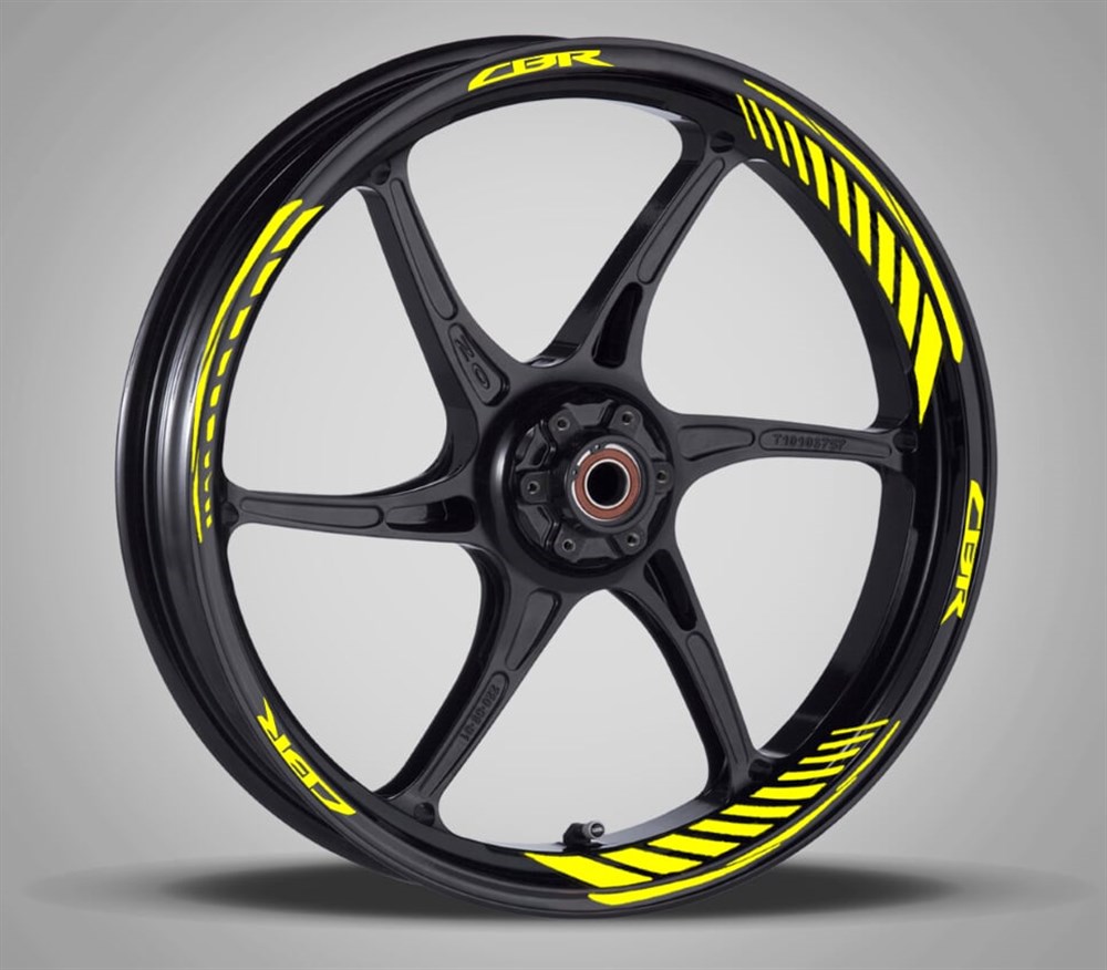 Honda Cbr Reflektif Sarı Jant Şerit Takımı