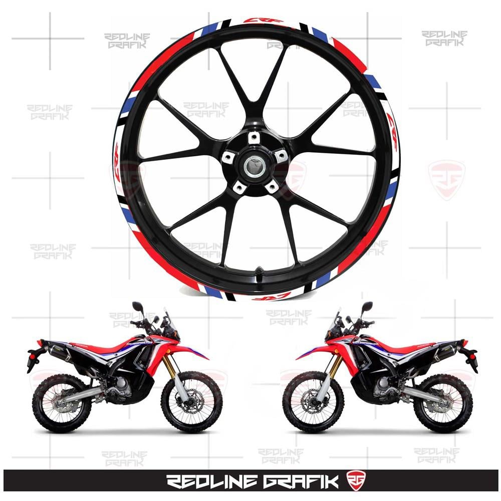 Honda Crf 250 Rally Reflektörlü Jant Şeridi