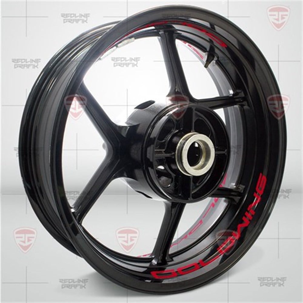 Honda Goldwing Kırmızı Jant Şeridi