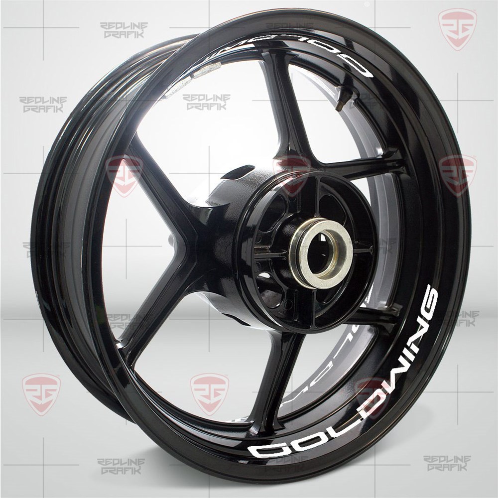 Honda Goldwing Reflektif Beyaz Jant Şeridi