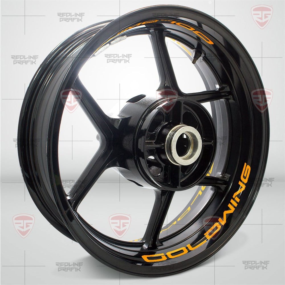 Honda Goldwing Turuncu Jant Şeridi