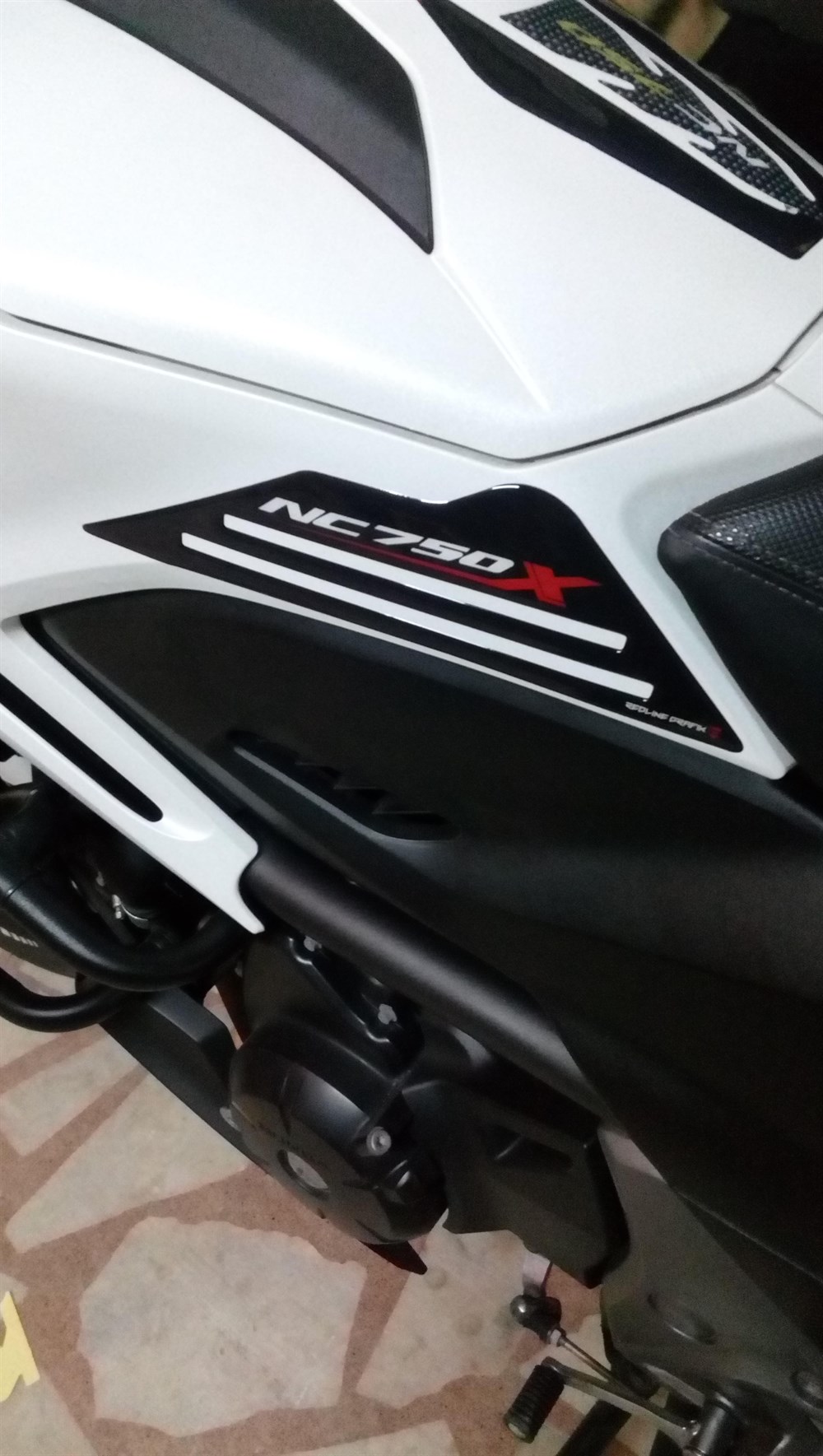 Honda nc750x Yan Pad Diz Pad