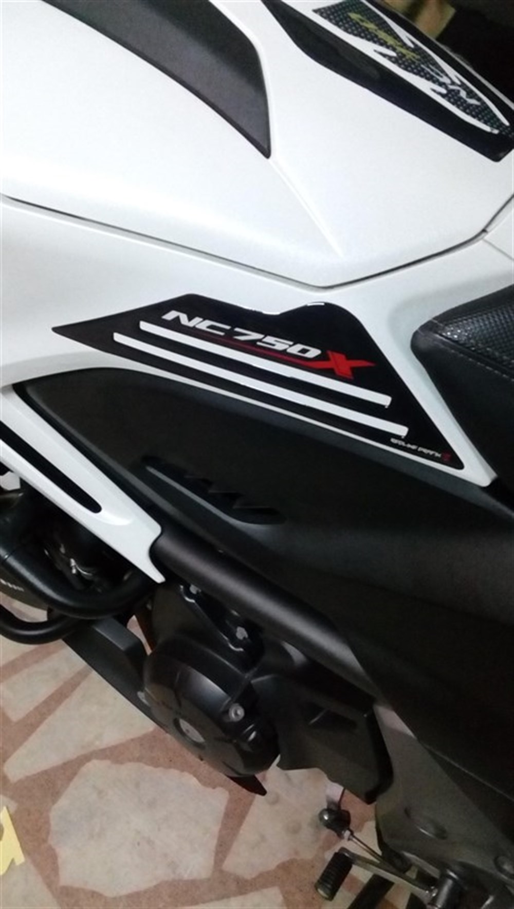 Honda nc750x Yan Pad Diz Pad