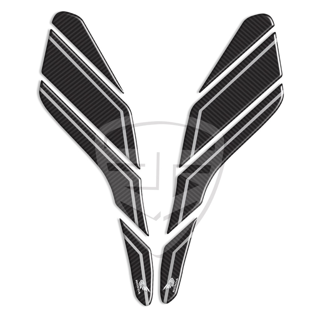 Honda Pcx 125 2021 Karbon Desen Gri Yan Pad