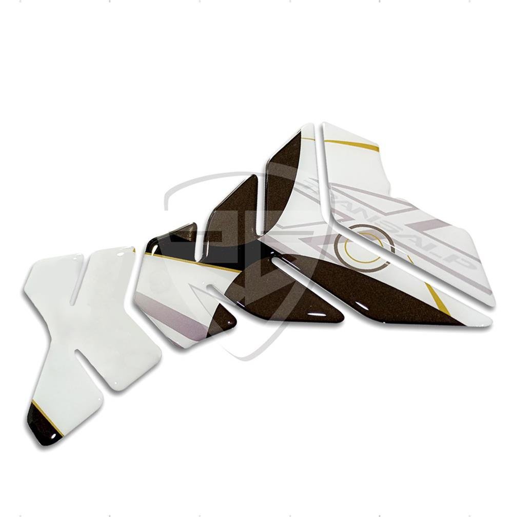 Honda Transalp Gold Detay Tank Pad