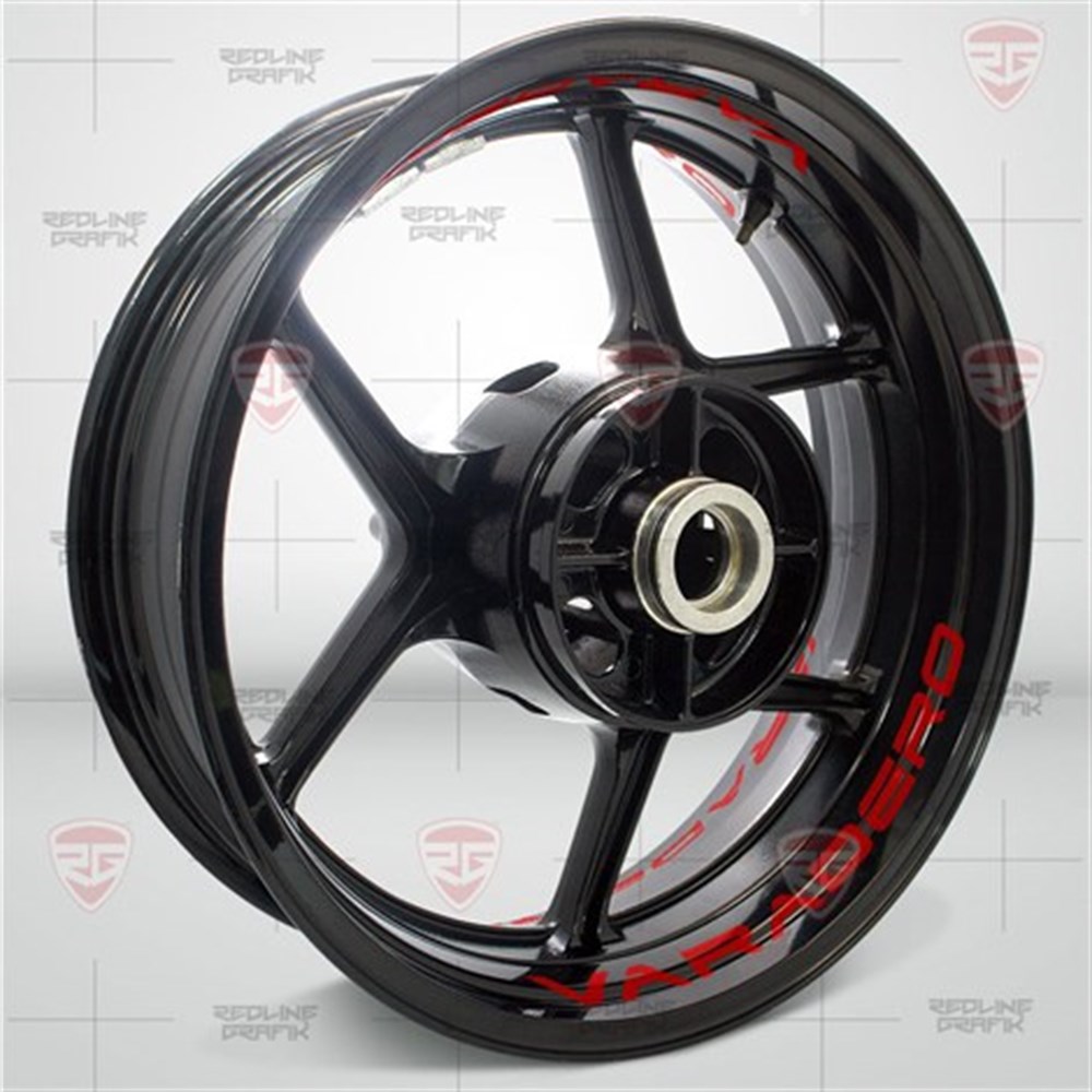 Honda Varedero Kırmızı Jant Şeridi