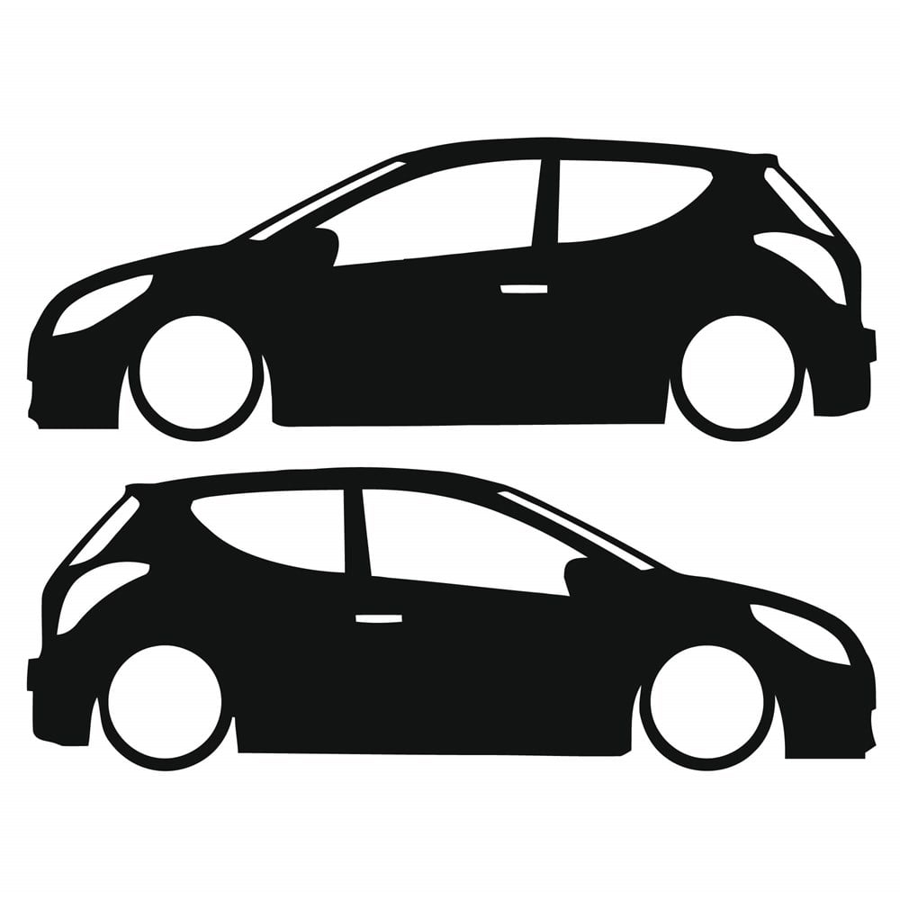HYUNDAI İ20 BASIK ARAÇ STİCKER TAKIMI