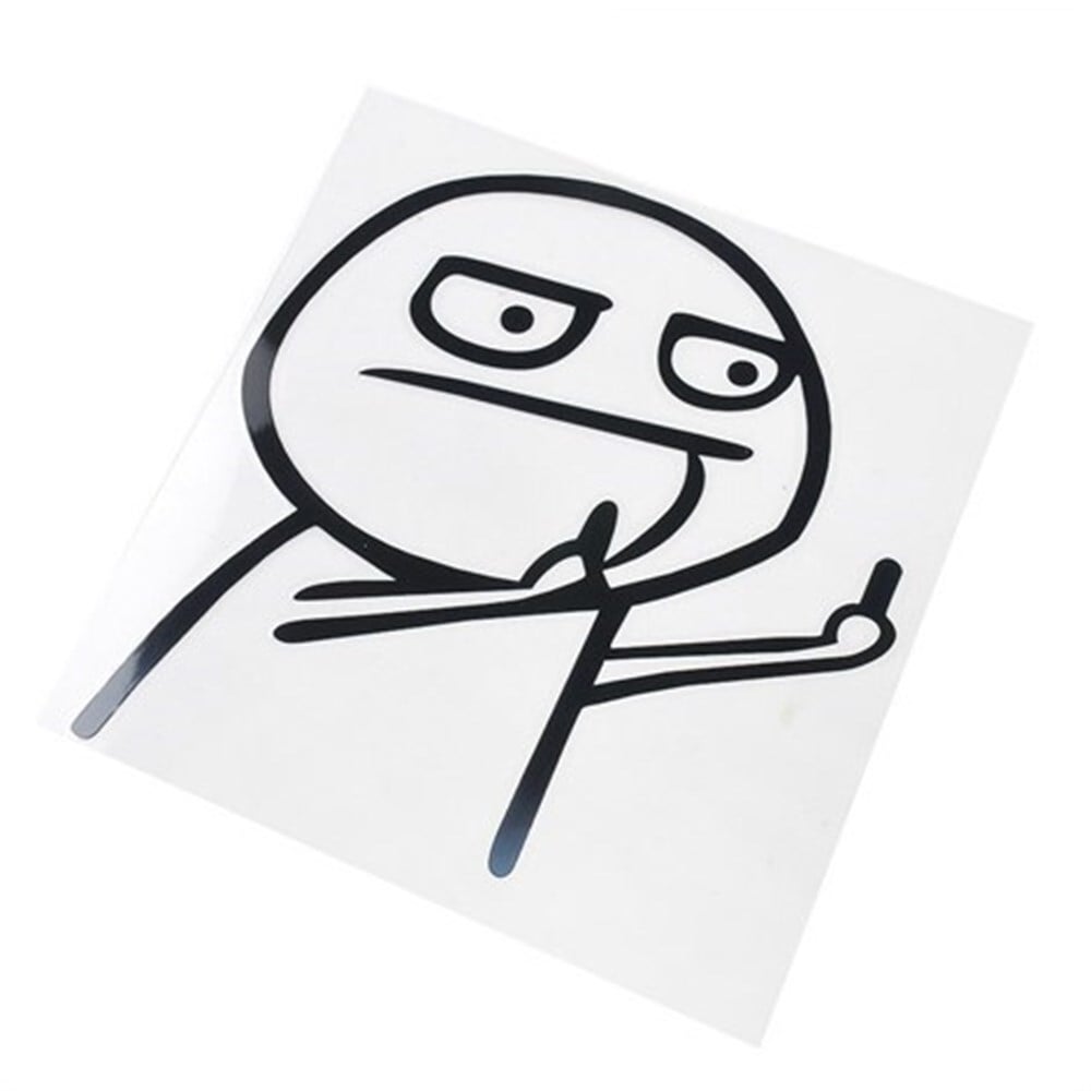 JDM Orta Parmak Sticker