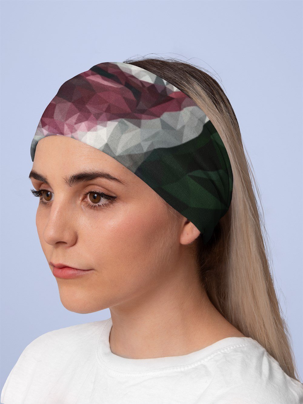 Joker Kadın Bandana Saç Bandı Toka Boyunluk