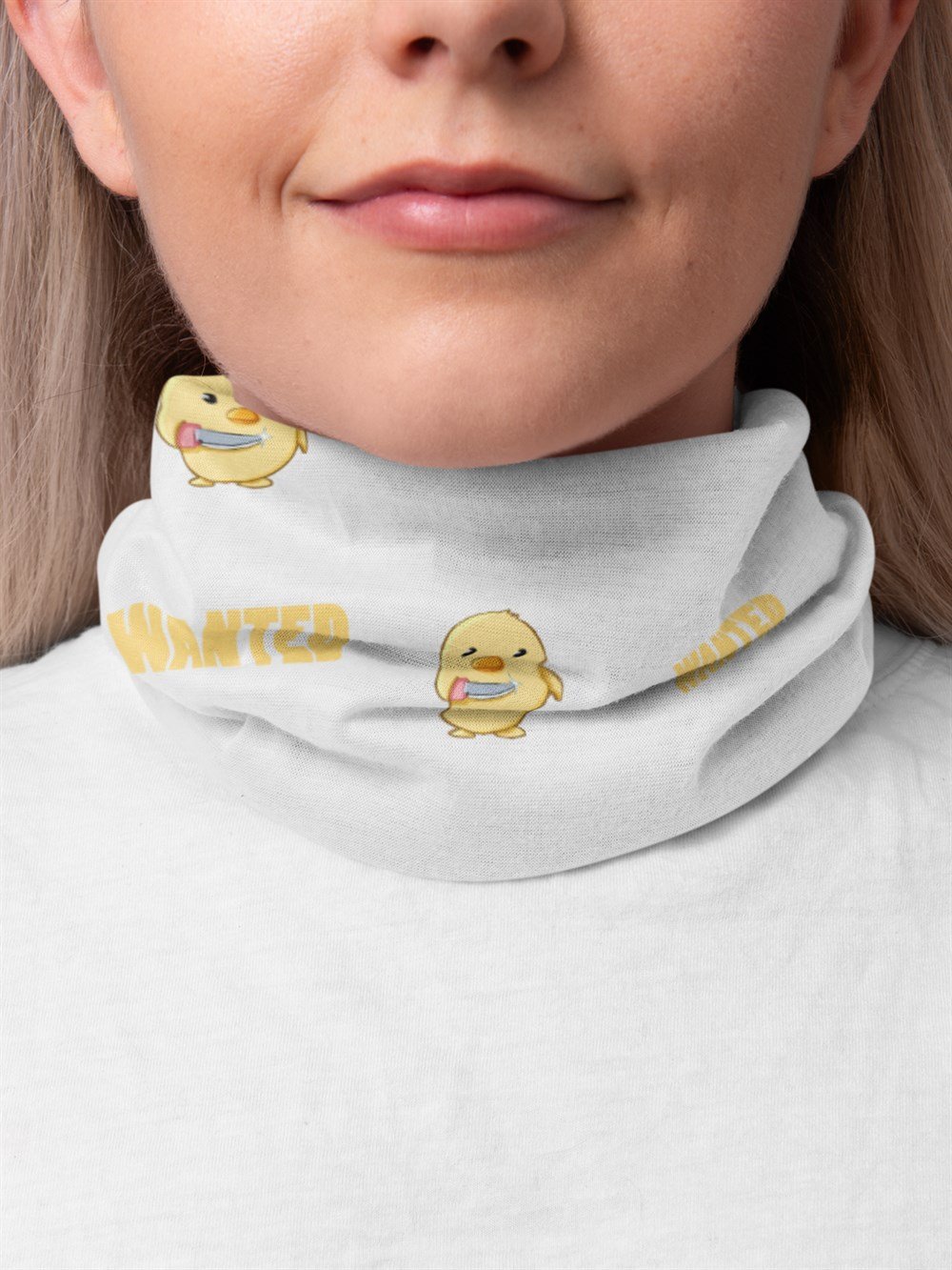 Katil Civciv Wanted Bandana Saç Bandı Toka Boyunluk