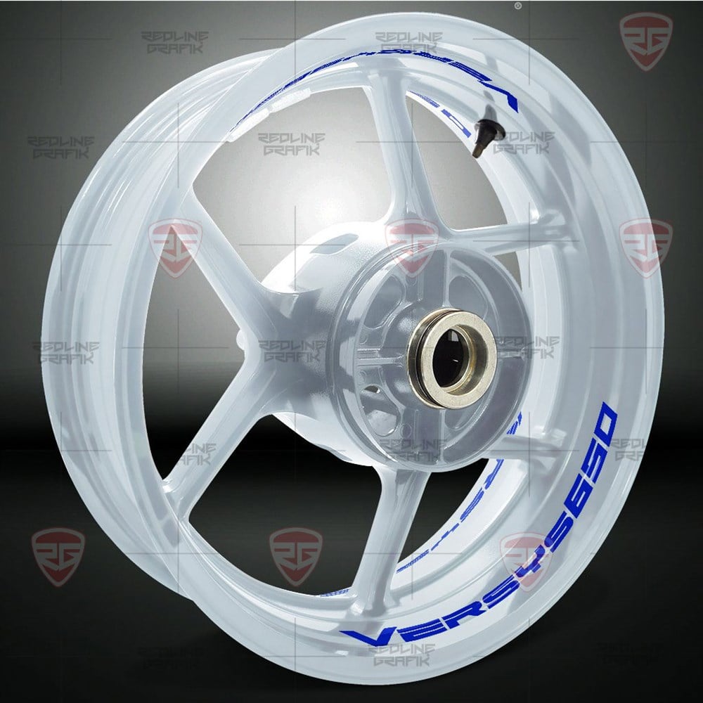 Kawasaki Versys Mavi Jant Şeridi 