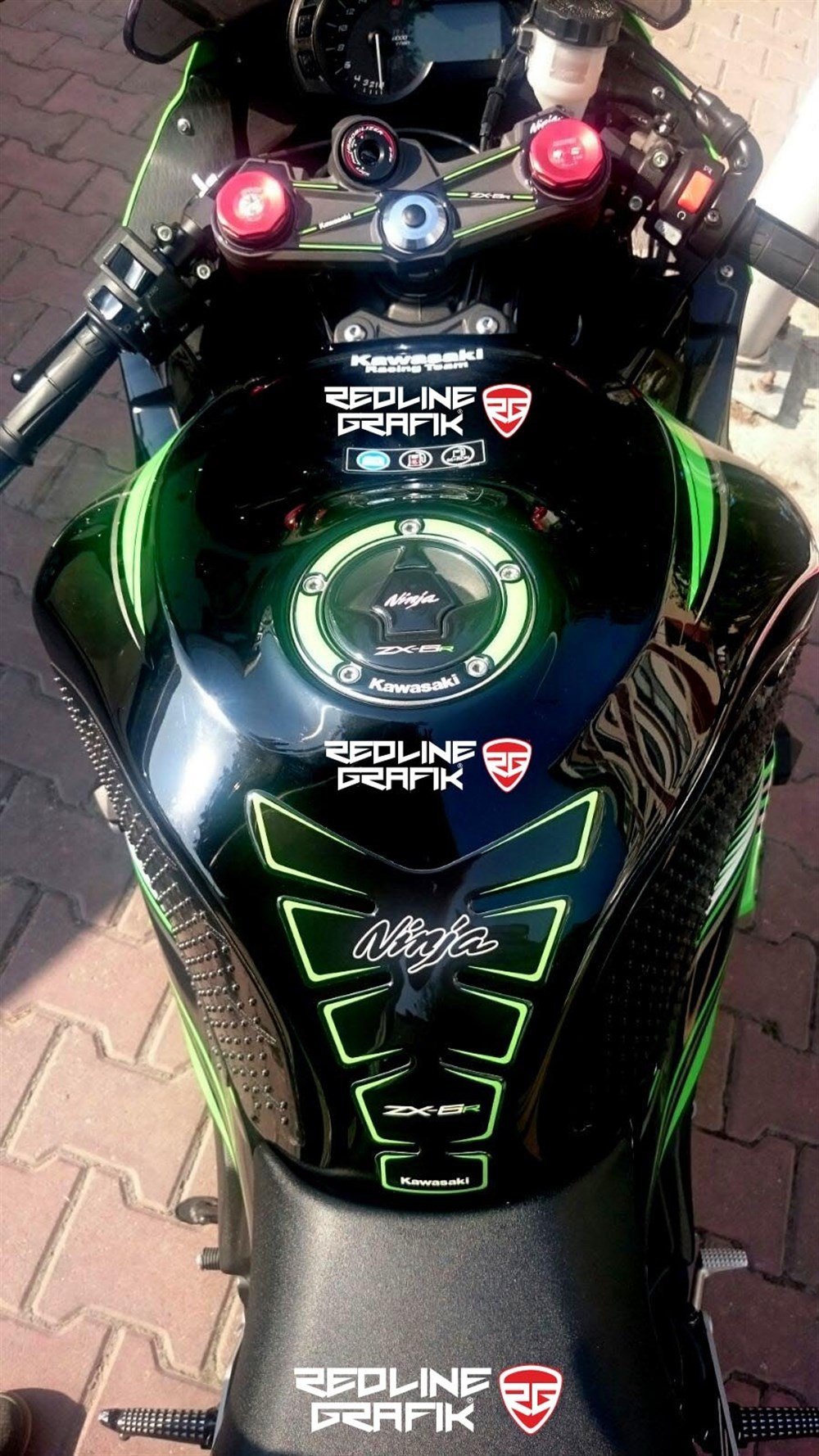 KAWASAKİ ZX6-636 2009-16 STİCKER SET