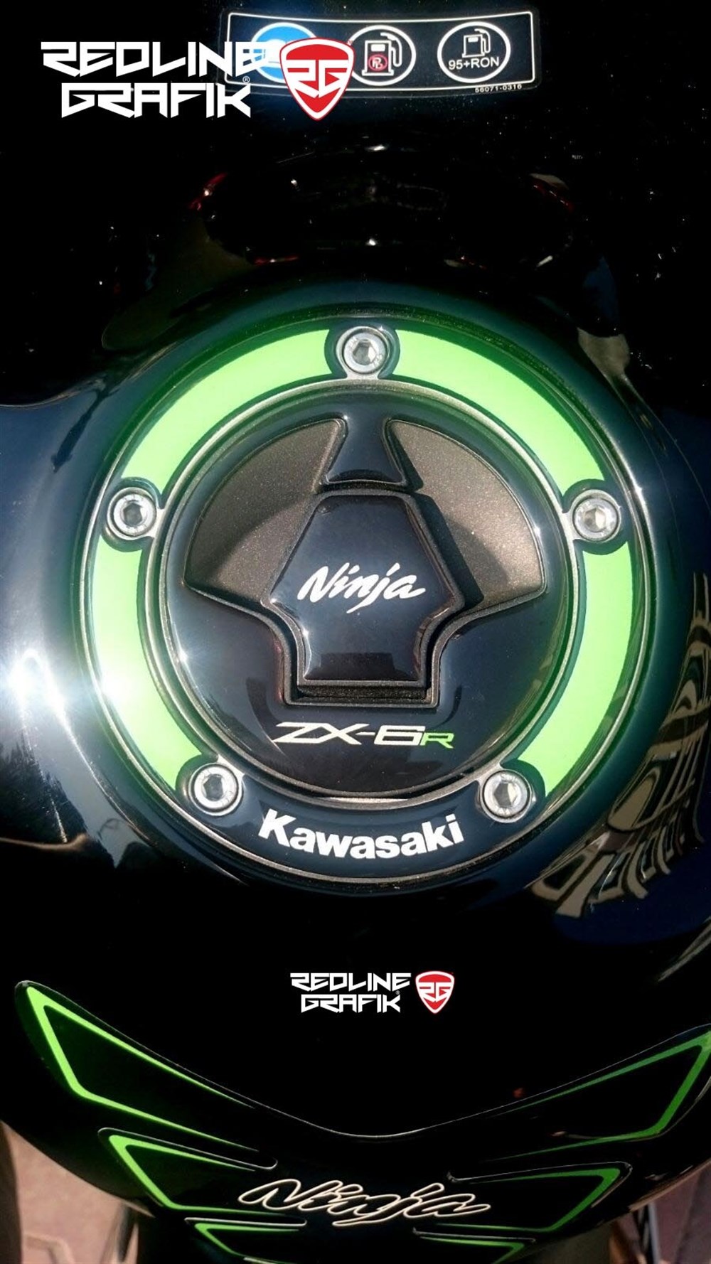 KAWASAKİ ZX6-636 2009-16 STİCKER SET