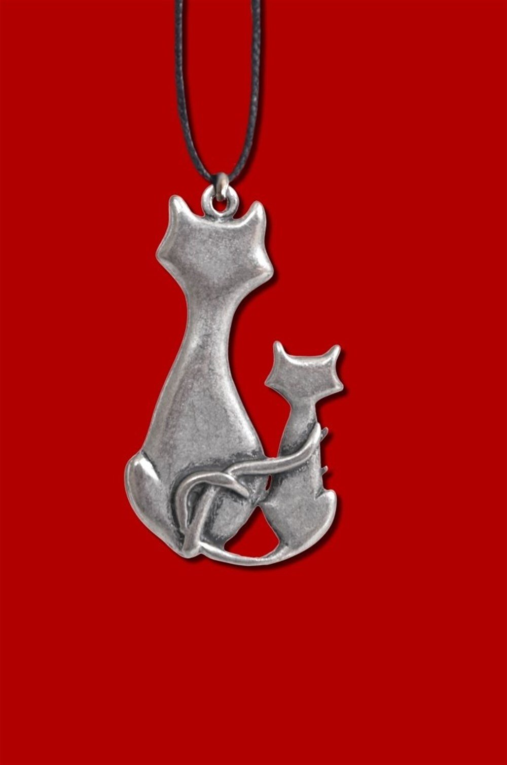 Kedi ve Yavrusu Kolye