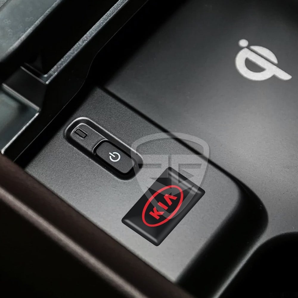 KIA Dekoratif 3D Sticker 10 Adet
