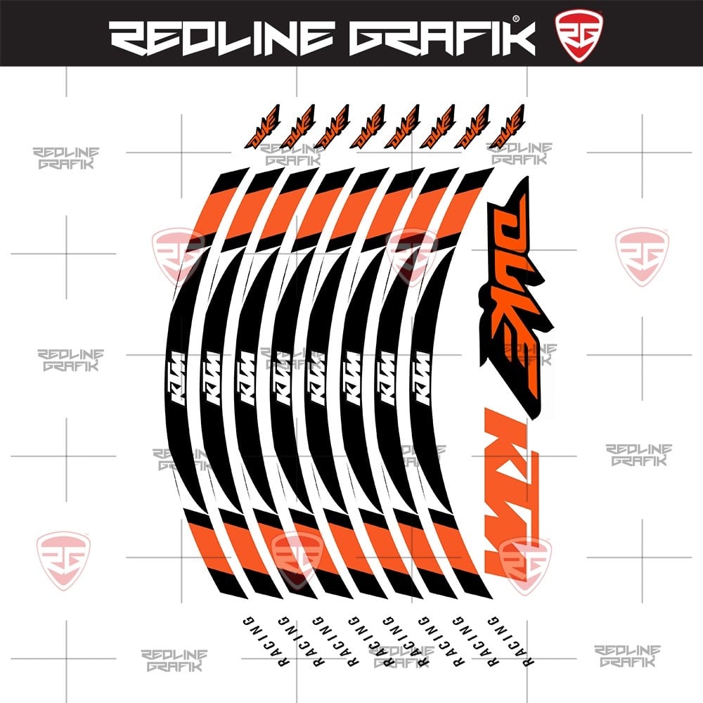 KTM Duke Jant Şeridi