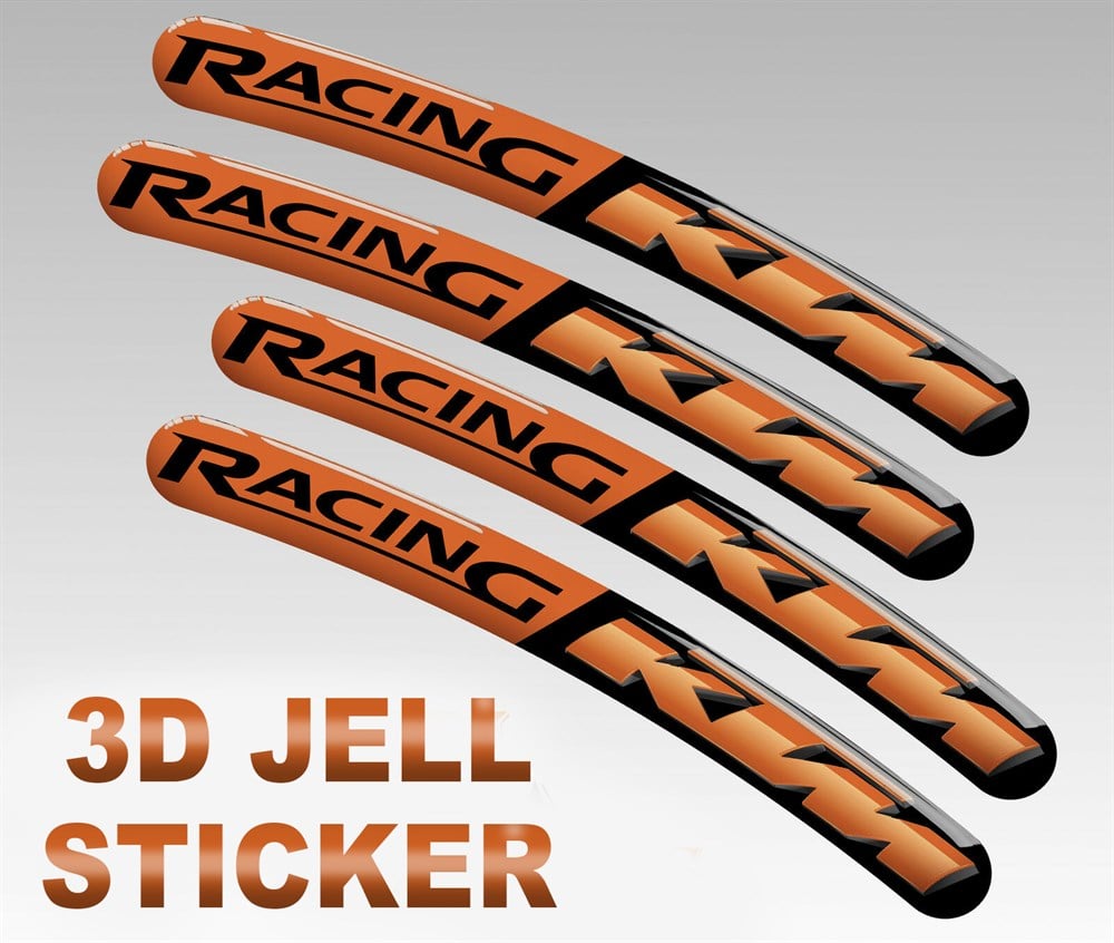 KTM Özel 3D Jant Şerit 16 adet