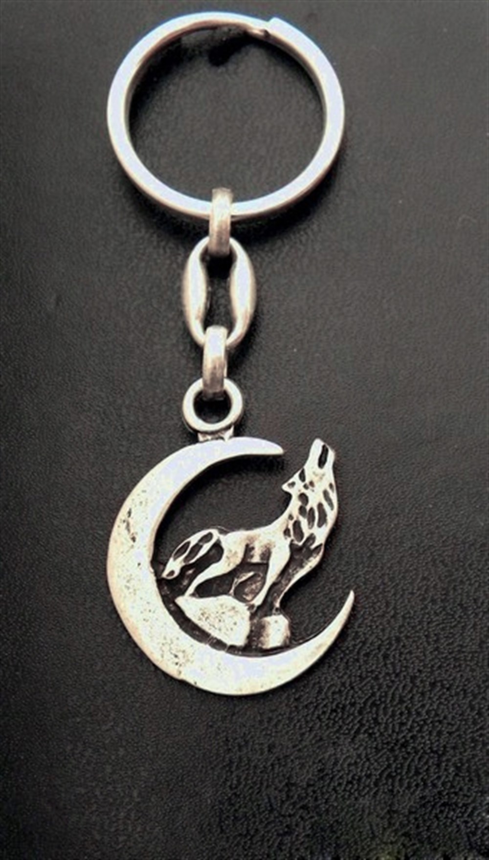 Kurt Ay Turan Anahtarlık