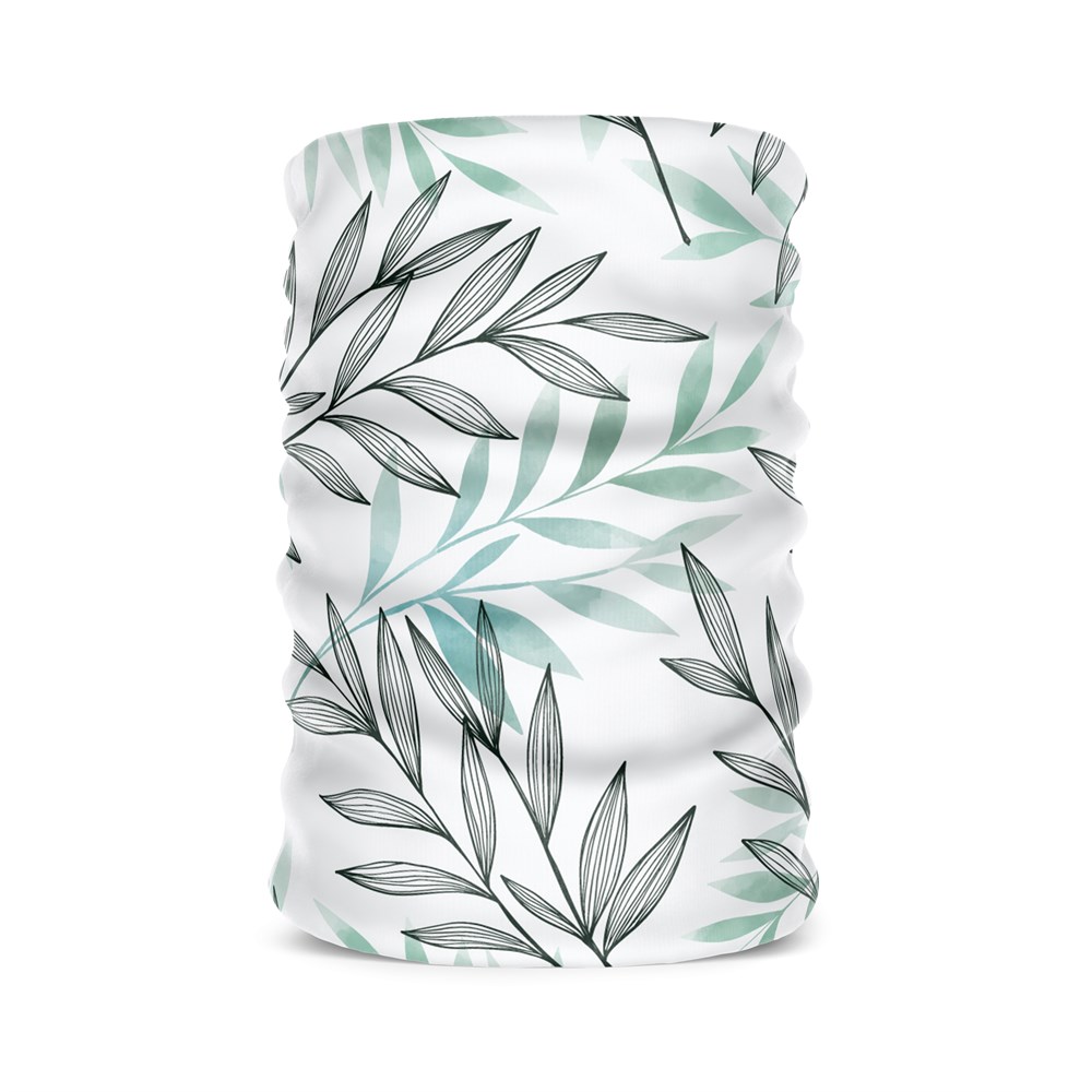 Leaf Kadın Bandana Saç Bandı Toka Boyunluk