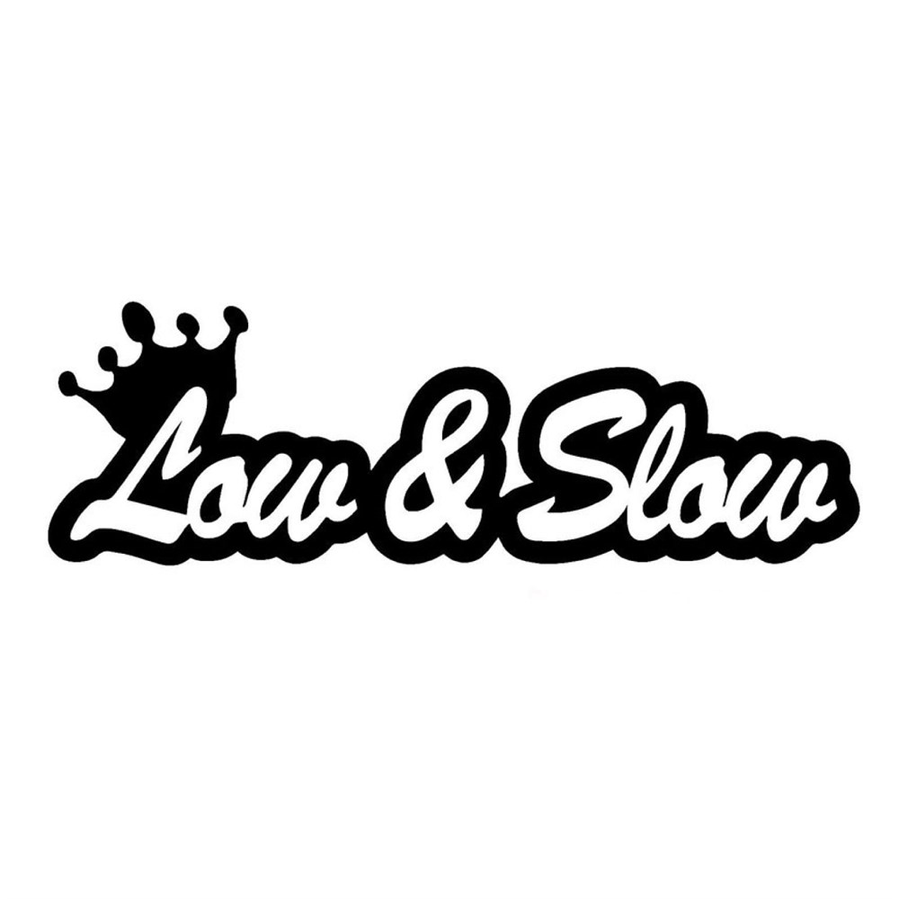 Low And Slow Sticker