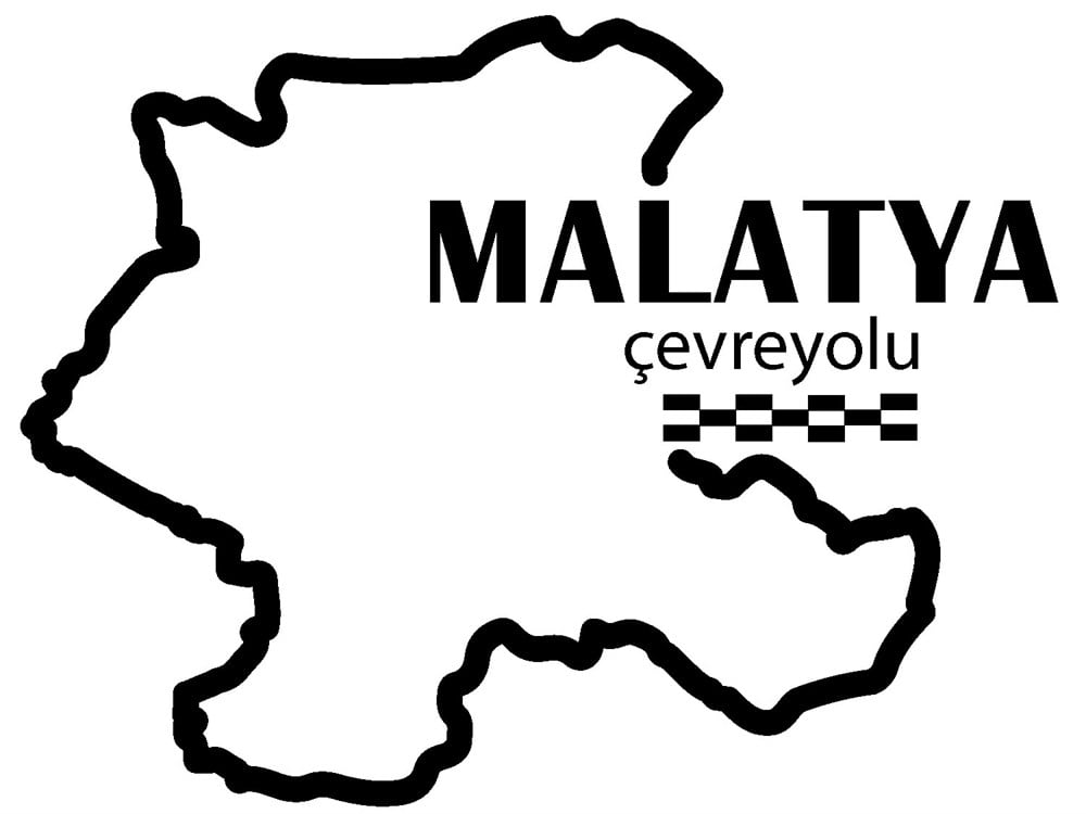 Malatya Çevreyolu Sticker - Ücretsiz Kargo 