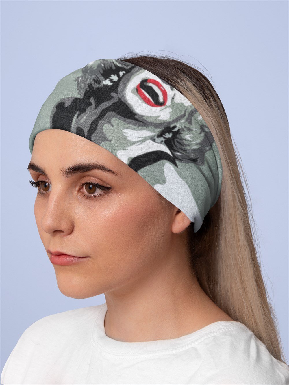 Marilyn Monroe Kadın Bandana Saç Bandı Toka Boyunluk