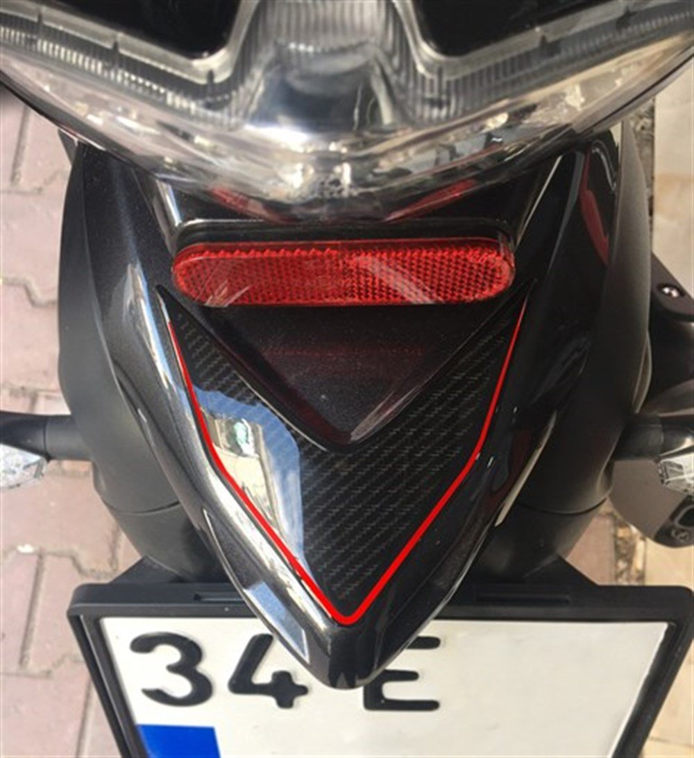 Mondial Drift L Full Tank Pad Set Siyah - Kırmızı