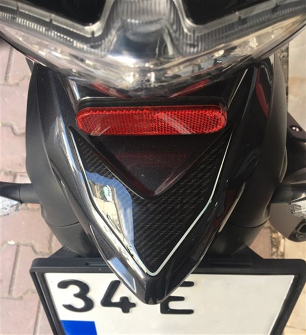 Mondial Drift L Full Tank Pad Set Siyah-Gümüş