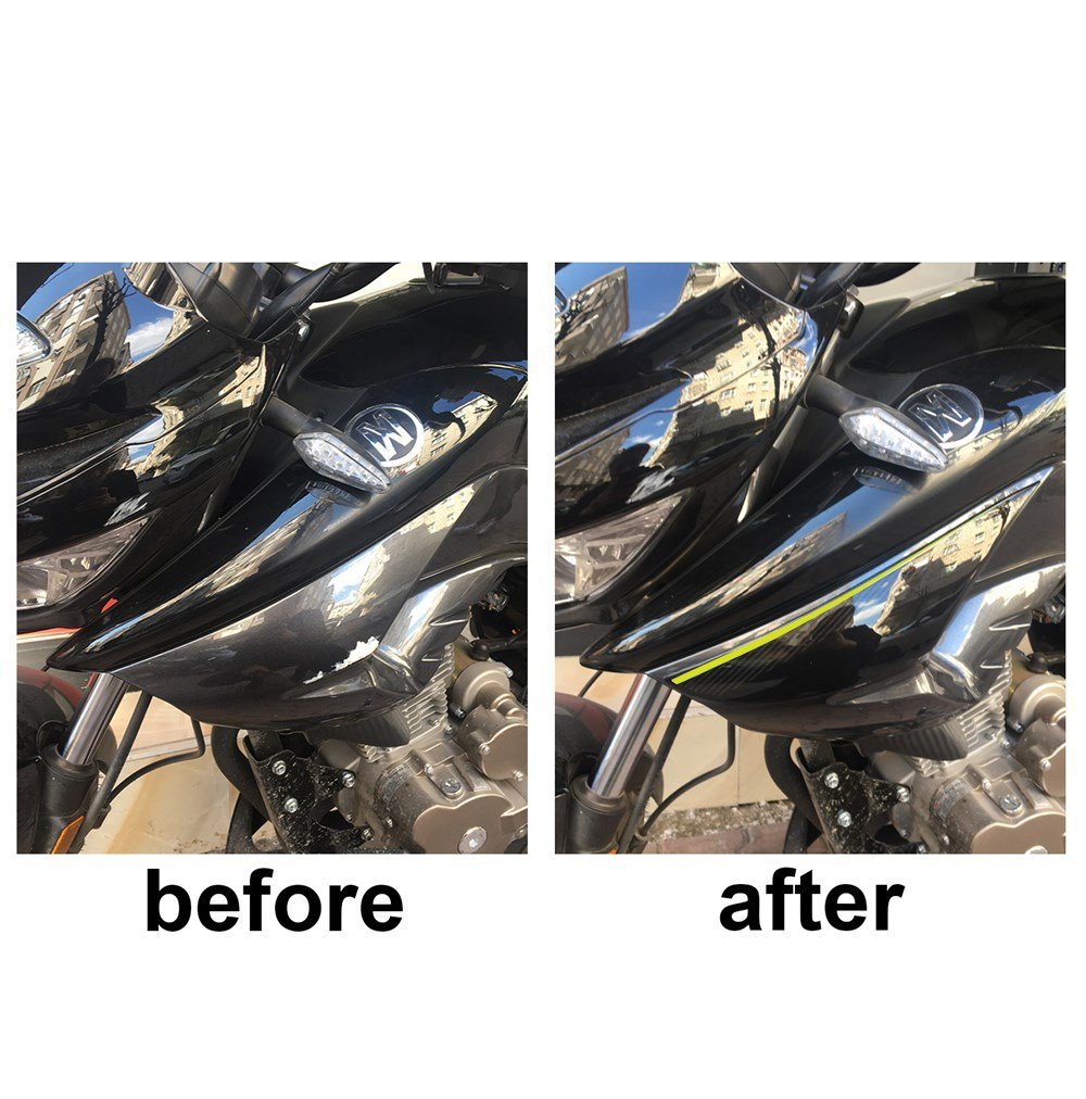 Mondial Drift L Yan Grenaj ve Kuyruk Sticker Pad Siyah-Neon Sarı tasarım