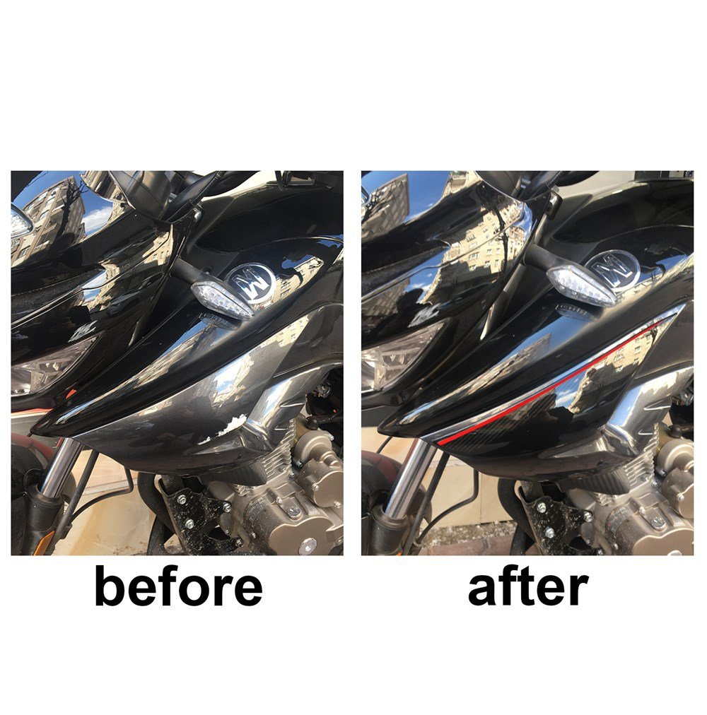 Mondial Drift L Yan Grenaj ve Kuyruk Sticker Pad Siyah-Kırmızı tasarım