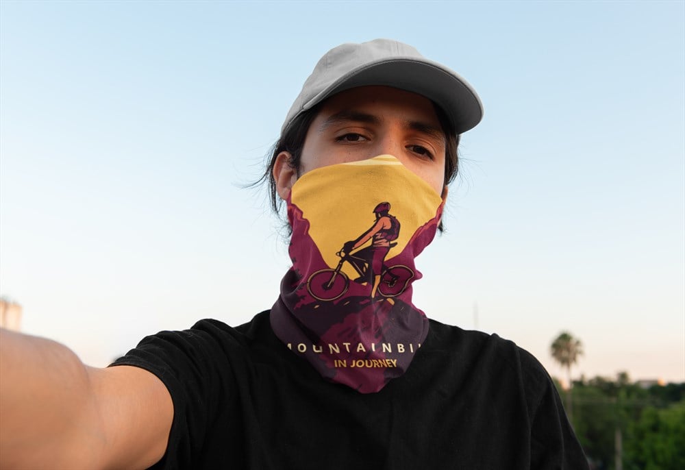 Mountain Bike Unisex Bandana