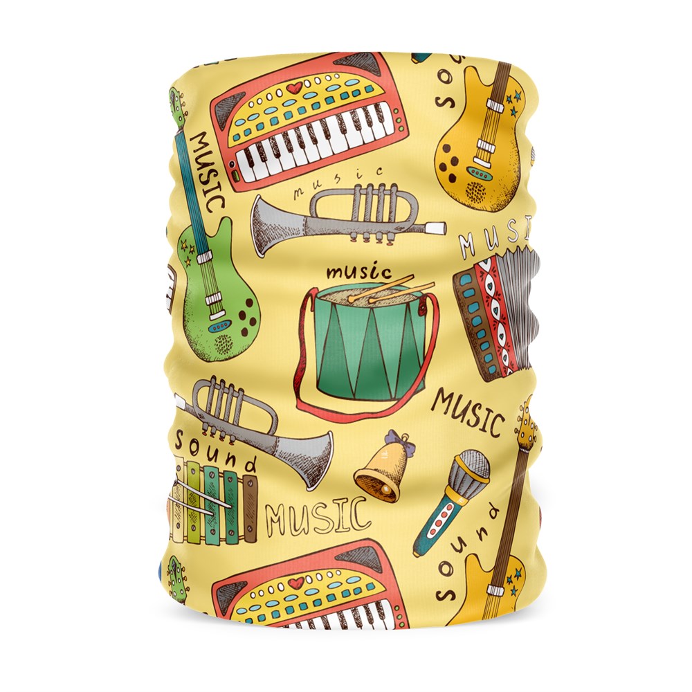 Musical Instrument Bandana Saç Bandı Toka Boyunluk