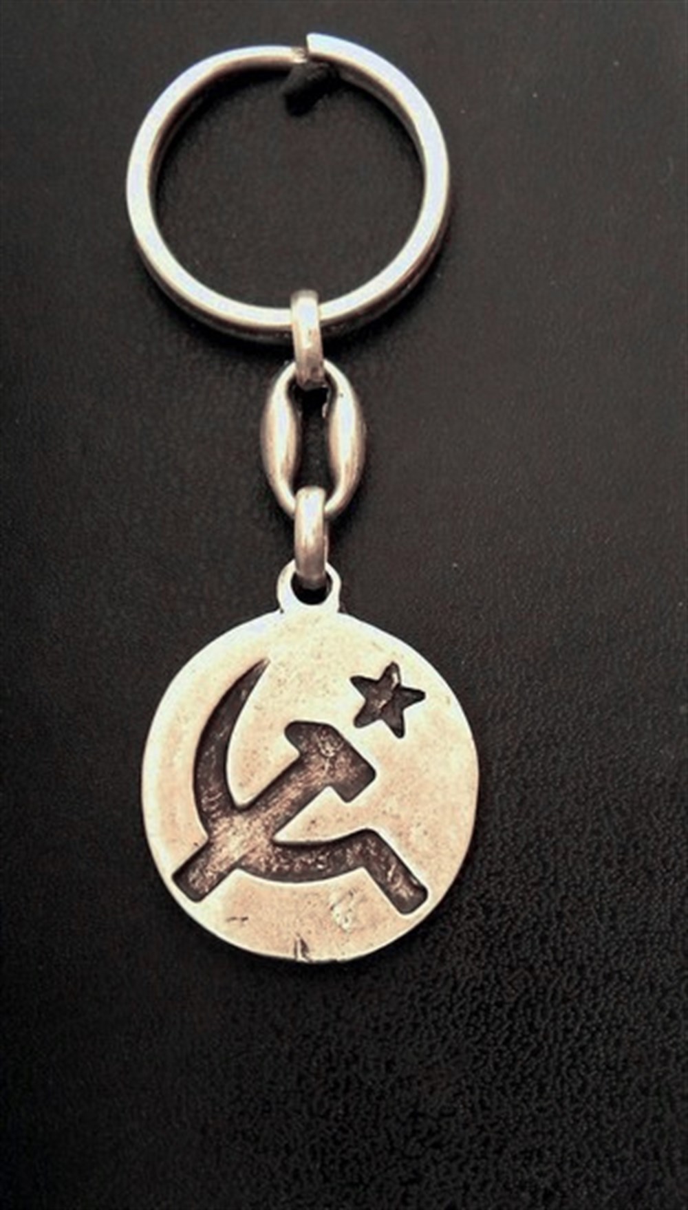 Orak Çekiç Anahtarlık