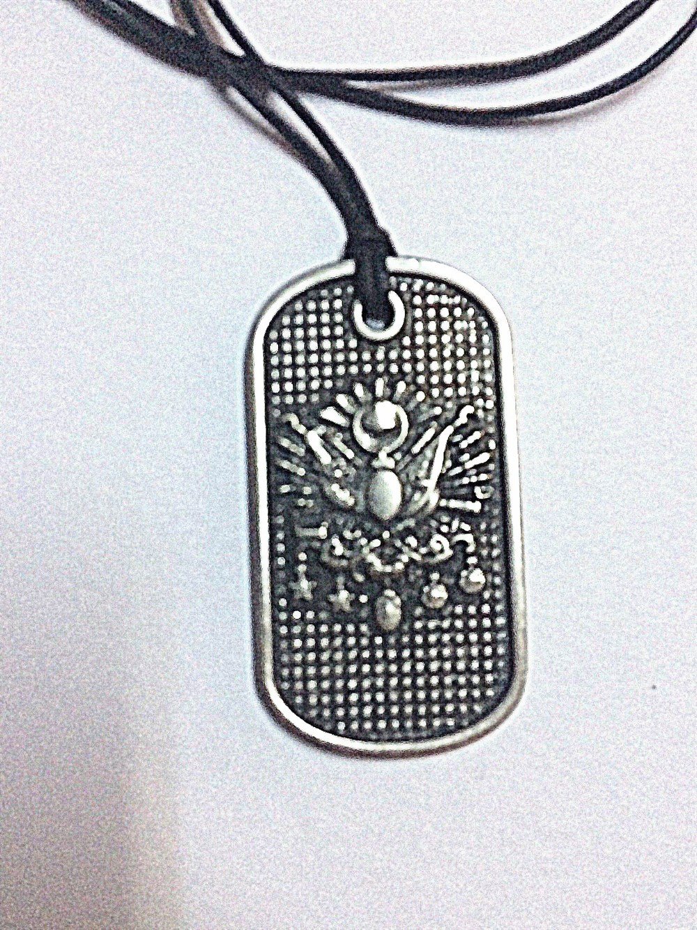 Osmanlı Bayrağı Künye Kolye