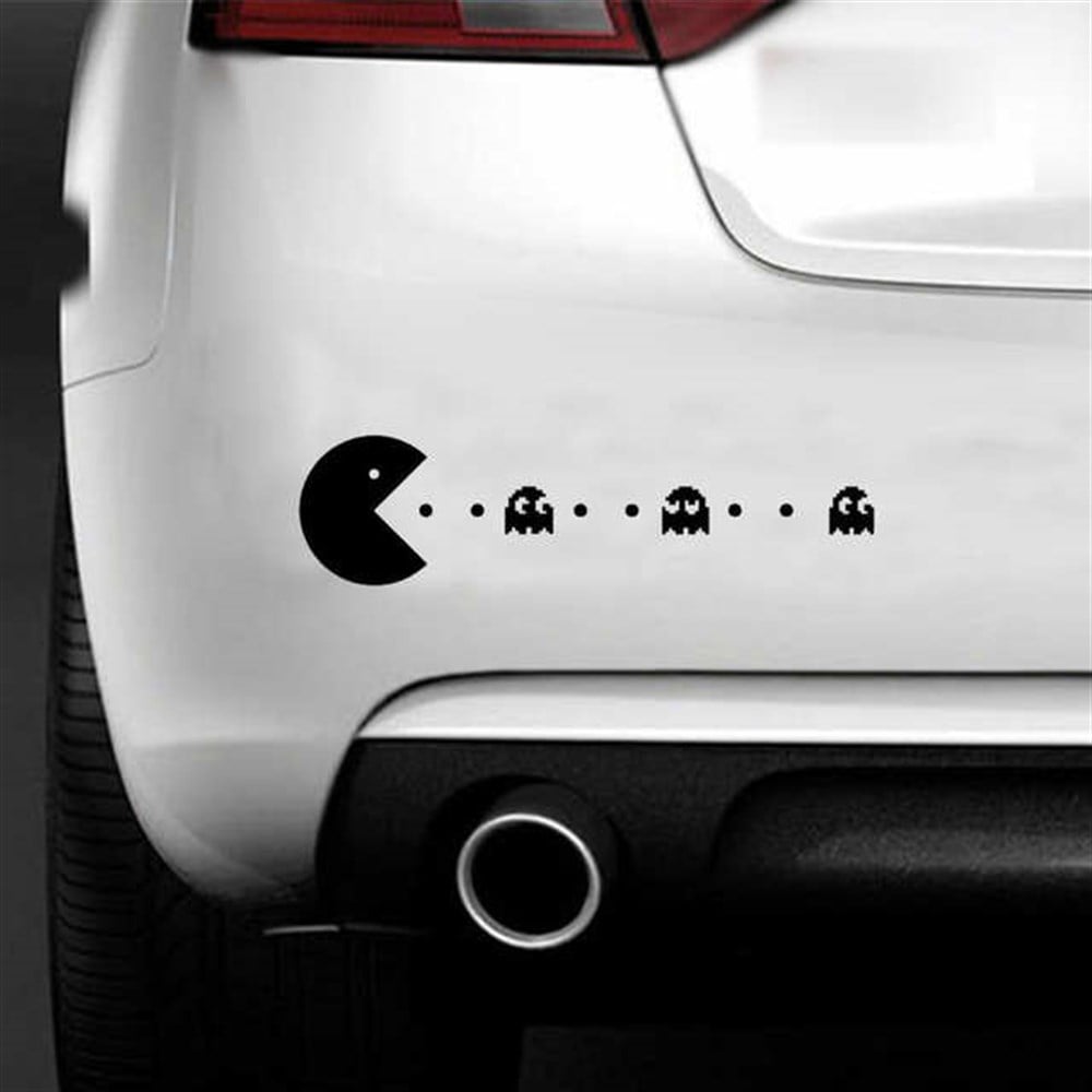 Pac-Man Three Oto Sticker