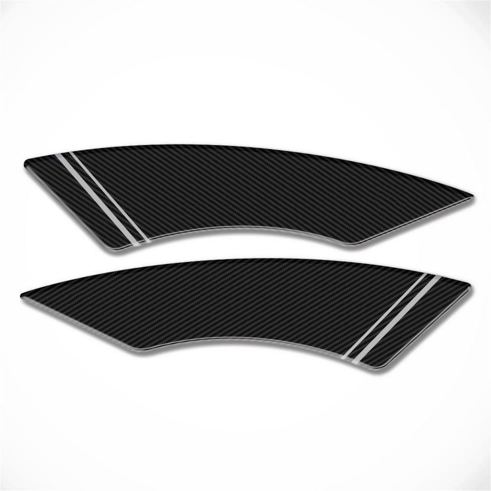 Pcx 125 2021 Karbon Gri Motosiklet bacak Koruyucu sticker pad