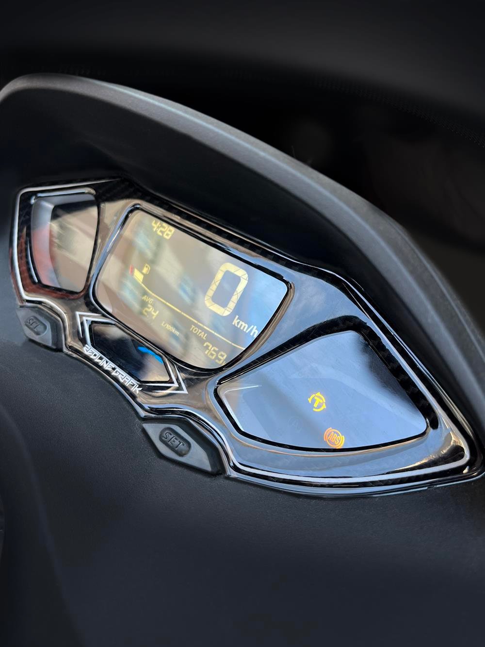 Pcx 2021 Model Karbon Ekran Koruma